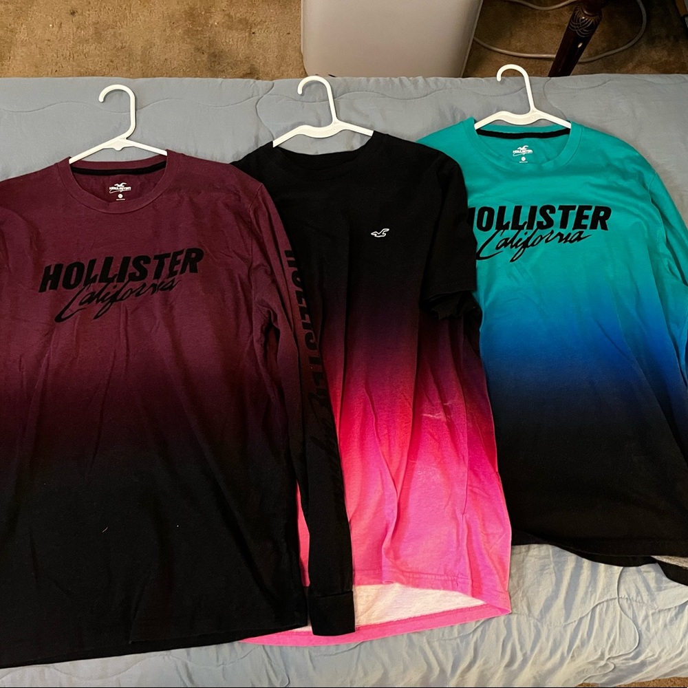 3x Hollister Tees